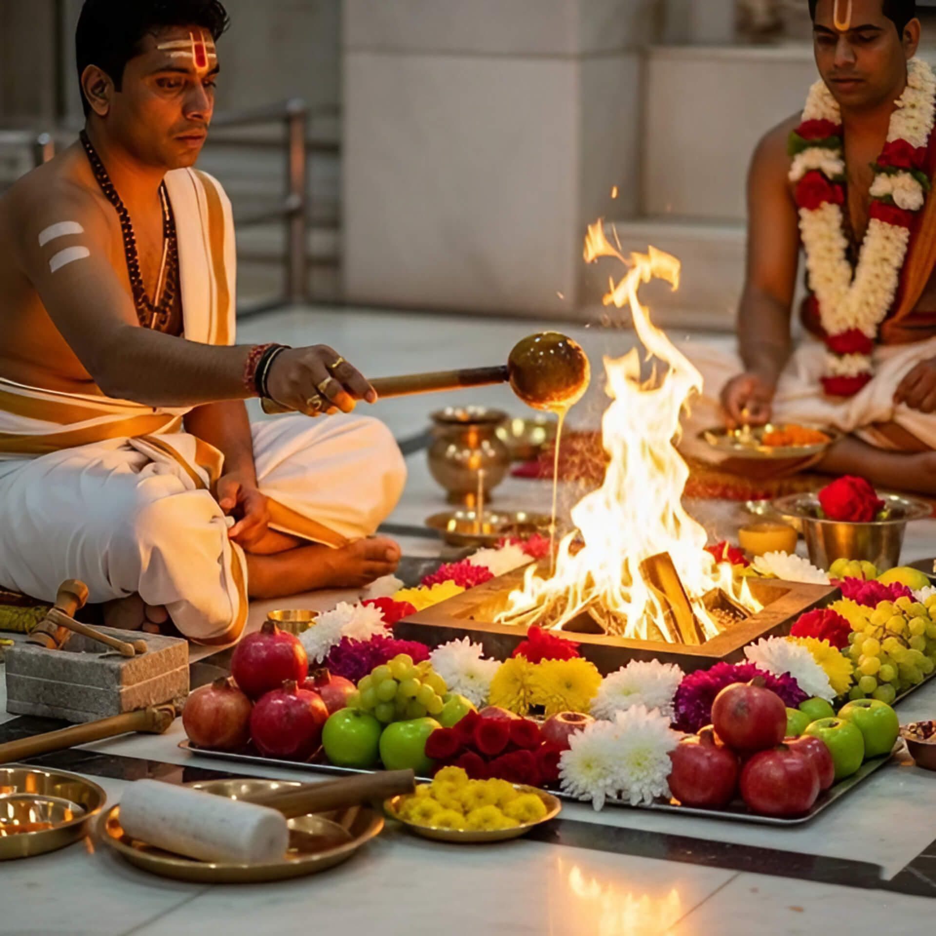 Sacred Hindu Fire Ceremony (Havan)